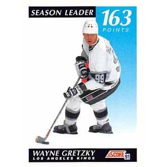 Řadové karty - Gretzky Wayne - 1991-92 Score American No.406