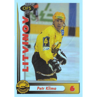 Extraliga OFS - Klíma Petr - 2001-02 OFS Insert RED modrá No.RE8D