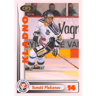 Extraliga OFS - Plekanec Tomáš - 2001-02 OFS Insert RED červená No.RE3D