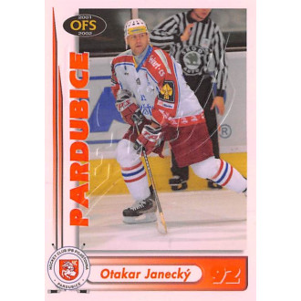 Extraliga OFS - Janecký Otakar - 2001-02 OFS Insert RED červená No.RE12D