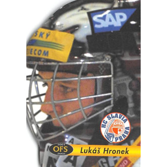 Extraliga OFS - Hronek Lukáš - 2001-02 OFS Insert H No.H1