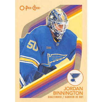 Paralelní karty - Binnington Jordan - 2023-24 O-Pee-Chee Retro No.83