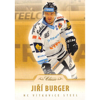 Extraliga OFS - Burger Jiří - 2015-16 OFS Hobby Parallel No.20