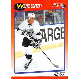 Řadové karty - Gretzky Wayne - 1991-92 Score Canadian Bilingual No.100