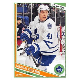 Řadové karty - Kulemin Nikolai - 2013-14 O-Pee-Chee No.338