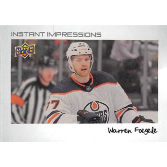 Insertní karty - Foegele Warren - 2022-23 Upper Deck Instant Impressions No.4