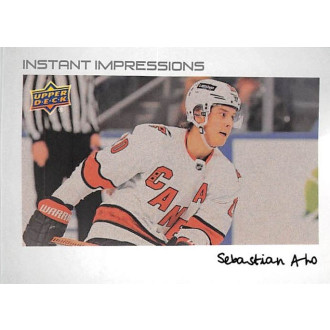 Insertní karty - Aho Sebastian - 2022-23 Upper Deck Instant Impressions No.14