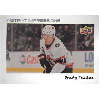 Insertní karty - Tkachuk Brady - 2022-23 Upper Deck Instant Impressions No.16