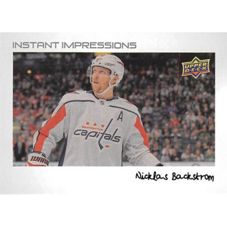 Insertní karty - Backstrom Nicklas - 2022-23 Upper Deck Instant Impressions No.40