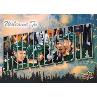 Insertní karty - Minnesota Wild - 2022-23 Upper Deck Welcome To No.15