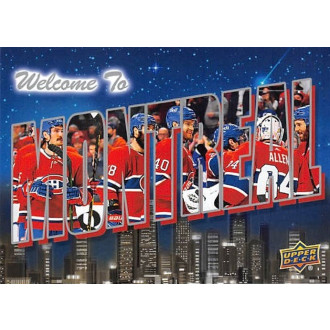 Insertní karty - Montreal Canadiens - 2022-23 Upper Deck Welcome To No.16