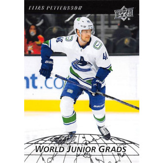 Insertní karty - Pettersson Elias - 2022-23 Upper Deck World Junior Grads No.10