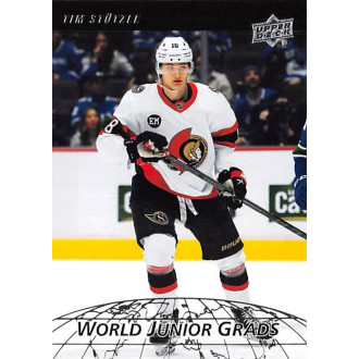 Insertní karty - Stutzle Tim - 2022-23 Upper Deck World Junior Grads No.13