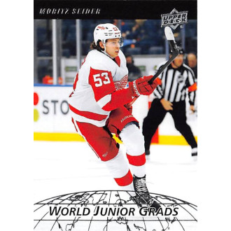 Insertní karty - Seider Moritz - 2022-23 Upper Deck World Junior Grads No.22