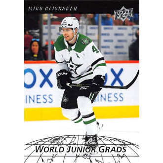 Insertní karty - Heiskanen Miro - 2022-23 Upper Deck World Junior Grads No.23