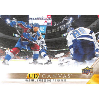 Insertní karty - Landeskog Gabriel - 2022-23 Upper Deck Canvas No.139