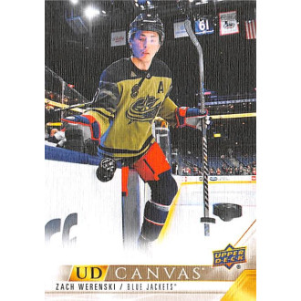 Insertní karty - Werenski Zach - 2022-23 Upper Deck Canvas No.144