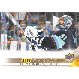 Insertní karty - Grubauer Philipp - 2022-23 Upper Deck Canvas No.188