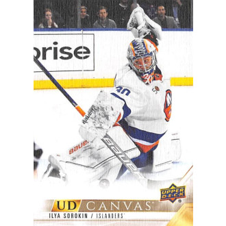 Insertní karty - Sorokin Ilya - 2022-23 Upper Deck Canvas No.318