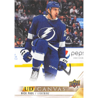 Insertní karty - Paul Nick - 2022-23 Upper Deck Canvas No.342