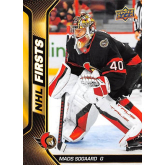 Insertní karty - Sogaard Mads - 2022-23 Upper Deck NHL Firsts No.12