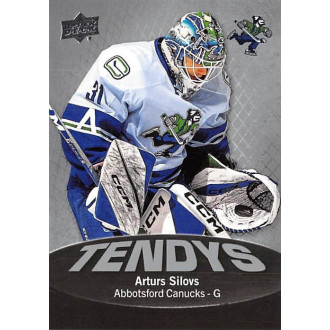 Karty AHL - Silovs Arturs - 2022-23 Upper Deck AHL Tendys No.16