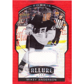 Jersey karty - Anderson Mikey - 2020-21 Allure Red Rainbow Jerseys No.83
