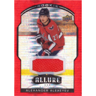 Jersey karty - Alexeyev Alexander - 2020-21 Allure Red Rainbow Jerseys No.86