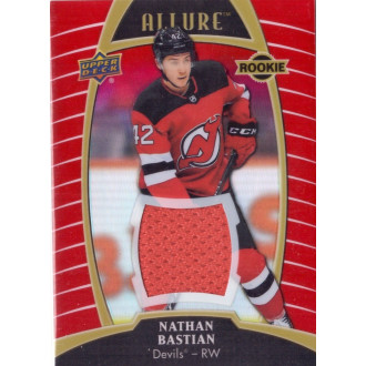 Jersey karty - Bastian Nathan - 2019-20 Allure Red Rainbow Jerseys red No.85