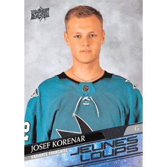 Češi v zámoří - Kořenář Josef - 2020-21 Upper Deck French Young Guns No.715