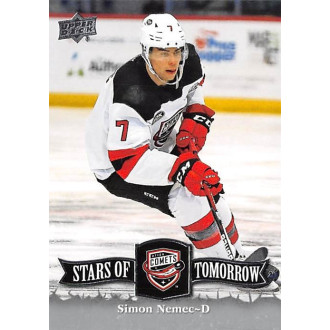 Karty AHL - Nemec Šimon - 2022-23 Upper Deck AHL Stars of Tomorrow No.ST2