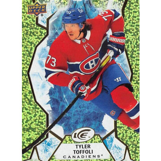 Paralelní karty - Toffoli Tyler - 2021-22 Ice Green No.11