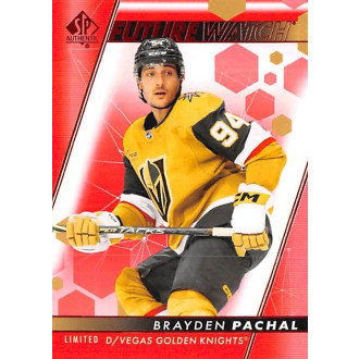Paralelní karty - Pachal Brayden - 2022-23 SP Authentic Limited Red No.178