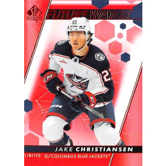 Paralelní karty - Christiansen Jake - 2022-23 SP Authentic Limited Red No.160