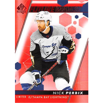 Paralelní karty - Perbix Nick - 2022-23 SP Authentic Limited Red No.156
