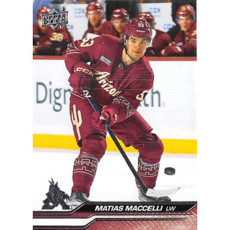 Řadové karty - Maccelli Matias - 2023-24 Upper Deck No.9