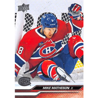 Řadové karty - Matheson Mike - 2023-24 Upper Deck No.344