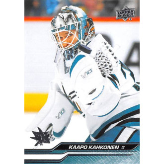 Řadové karty - Kahkonen Kaapo - 2023-24 Upper Deck No.397