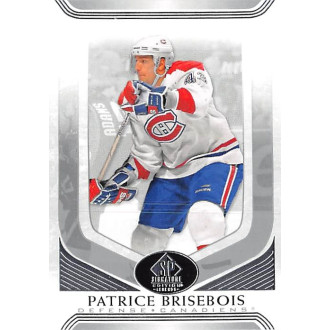Řadové karty - Brisebois Patrice - 2020-21 SP Signature Edition Legends No.170