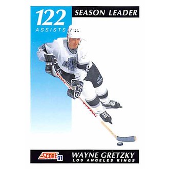 Řadové karty - Gretzky Wayne - 1991-92 Score Canadian Bilingual No.295