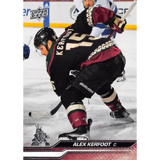 Řadové karty - Kerfoot Alex - 2023-24 Upper Deck No.509