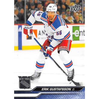 Řadové karty - Gustafsson Erik - 2023-24 Upper Deck No.592