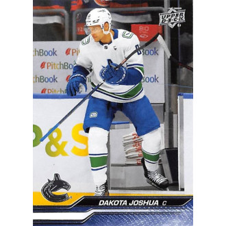 Řadové karty - Joshua Dakota - 2023-24 Upper Deck No.638