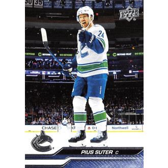 Řadové karty - Suter Pius - 2023-24 Upper Deck No.640