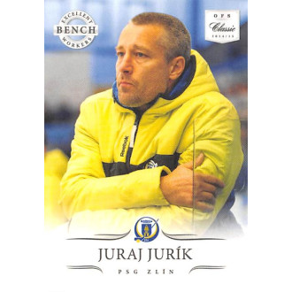 Extraliga OFS - Jurík Juraj - 2014-15 OFS Excellent Bench Workers No.8