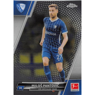 Německo - Pantović Miloš - 2021-22 Topps Chrome Bundesliga No.27