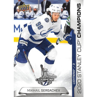 Řadové karty - Sergachev Mikhail - 2020-21 Upper Deck Stanley Cup Champions No.5