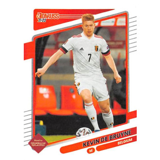 World Cup - Mistrovství světa - De Bruyne Kevin - 2021-22 Donruss No.11