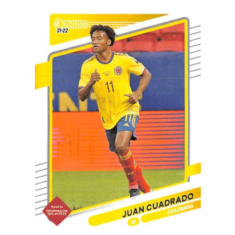 World Cup - Mistrovství světa - Cuadrado Juan - 2021-22 Donruss No.28