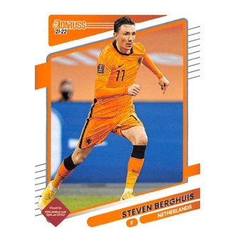 World Cup - Mistrovství světa - Berghuis Steven - 2021-22 Donruss No.94